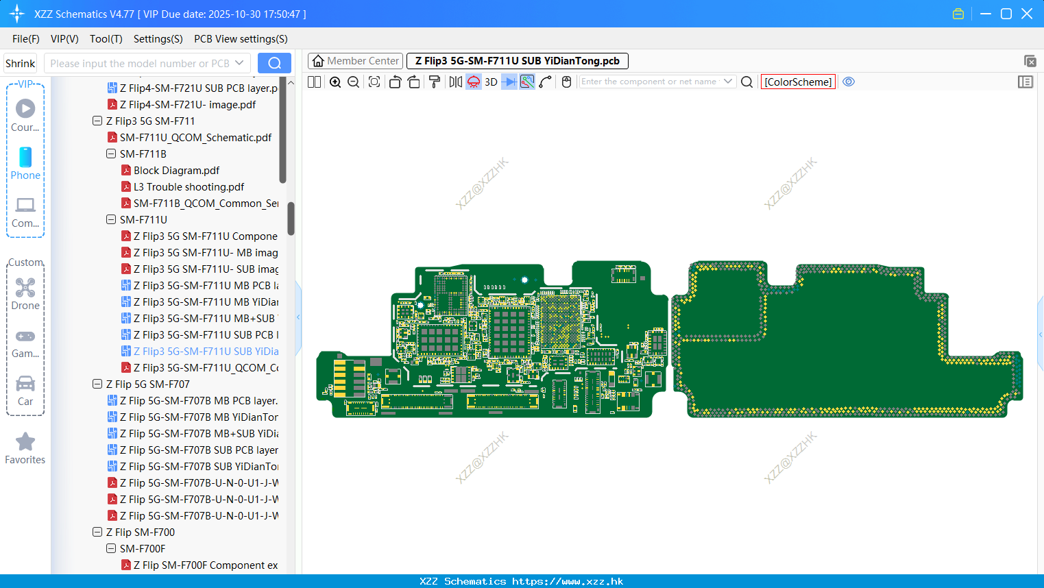 Samsung Z Flip3 5G-SM-F711U SUB bitmap